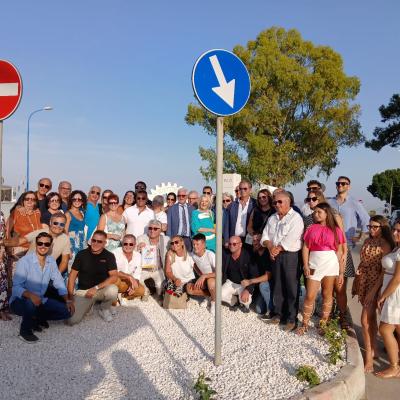 Inaugurazione Ruota e Stele di Pace