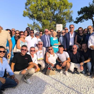 Inaugurazione Ruota e Stele di Pace